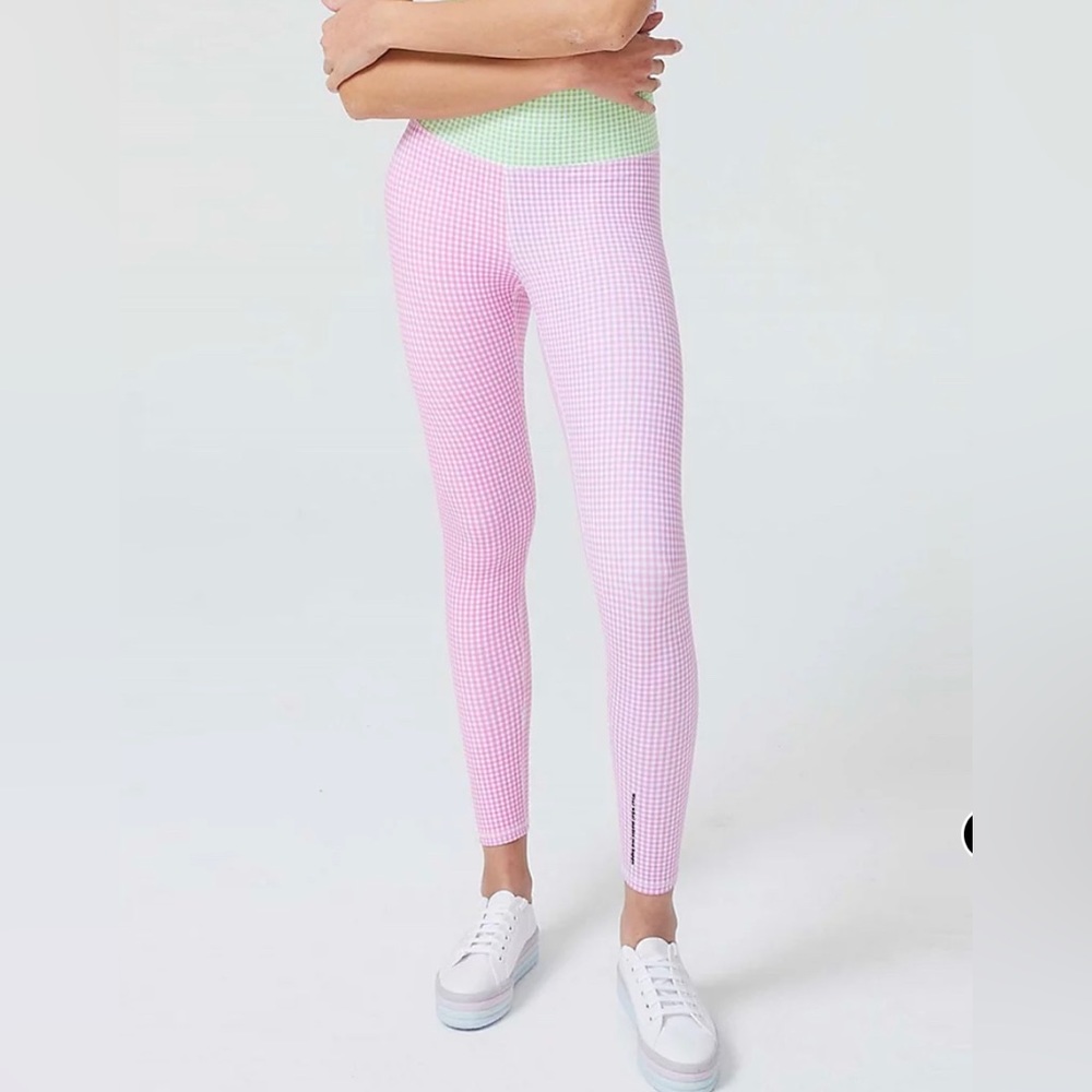 Terez retro gingham leggings